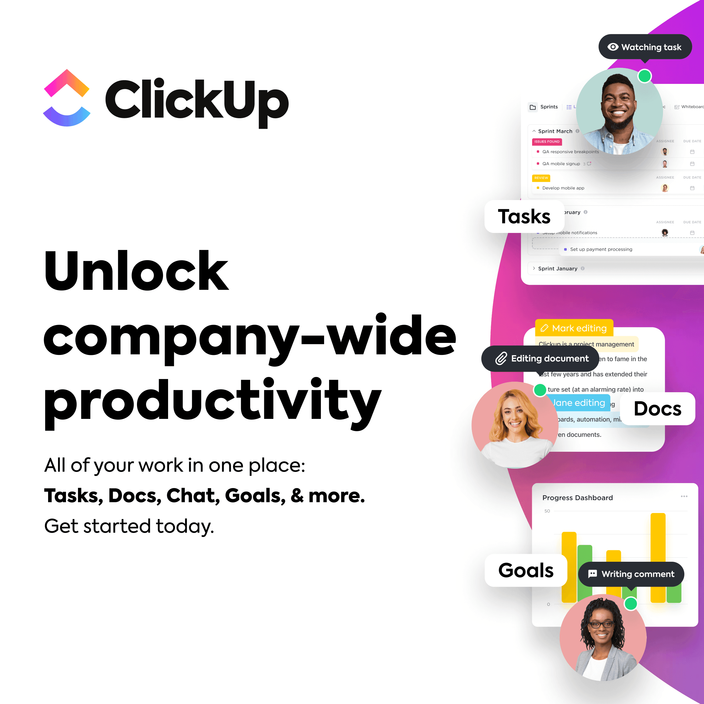 ClickUp Banner