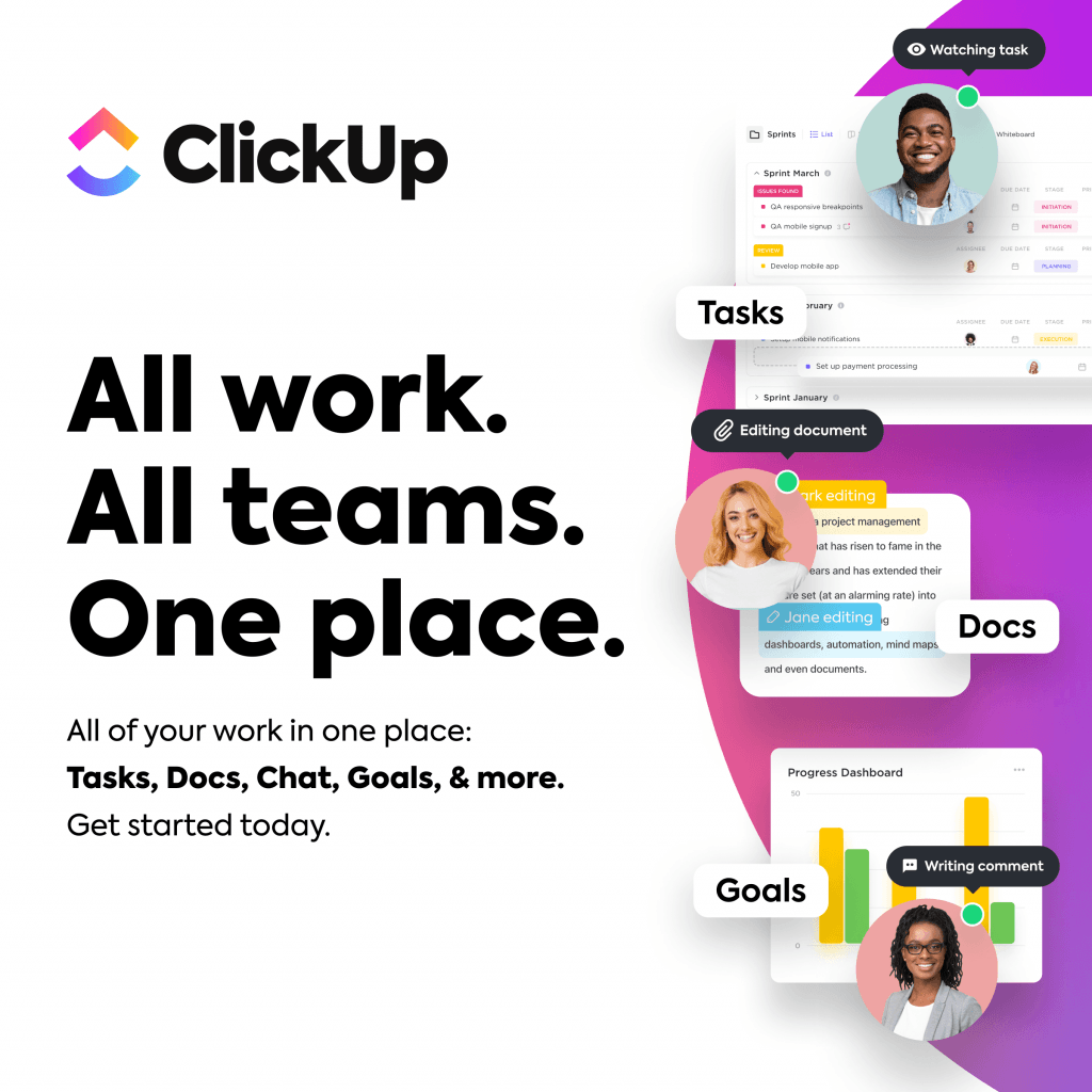 ClickUp Banner